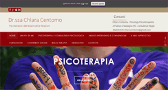 Desktop Screenshot of chiaracentomo.com